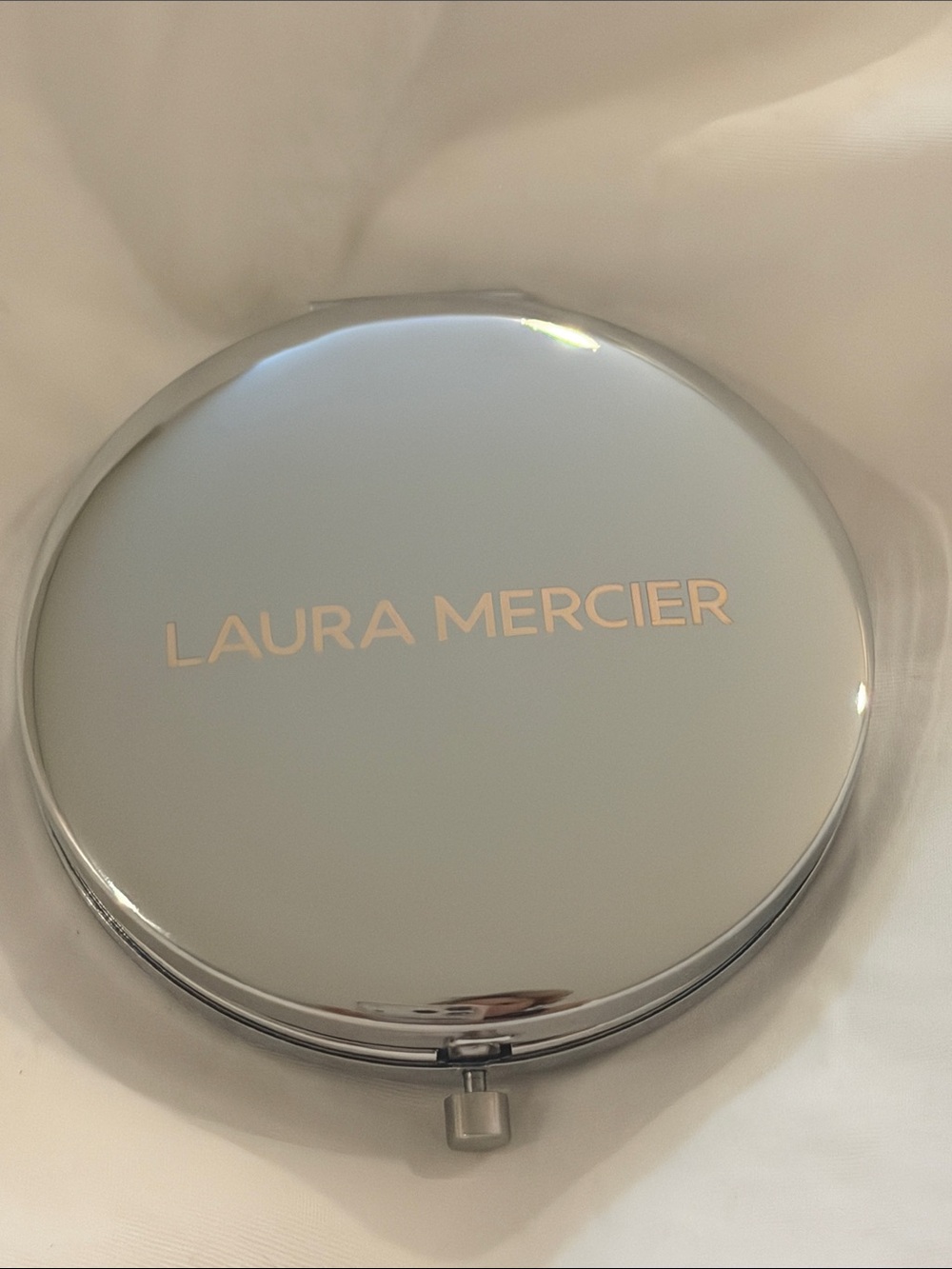 Laura Mercier Silver Compact Mirror